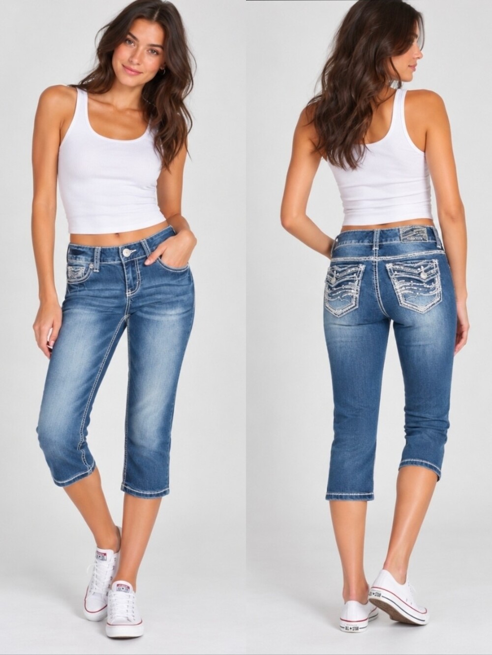 NWOT Maurices Jean Capri Size 1 (Juniors)